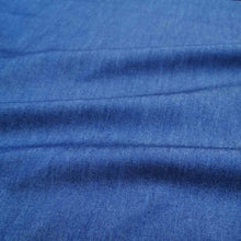 Load image into Gallery viewer, 100% Cotton Chambray, Deep Blue - 1/4 metre