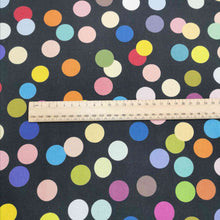 Load image into Gallery viewer, Linen Cotton, Party, Dots - 1/4metre