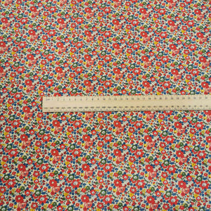 Liberty 100% Cotton Tana Lawn, Betsy Ann Red - 1/4 metre