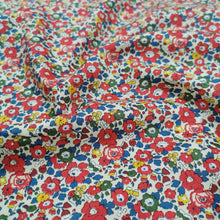 Load image into Gallery viewer, Liberty 100% Cotton Tana Lawn, Betsy Ann Red - 1/4 metre