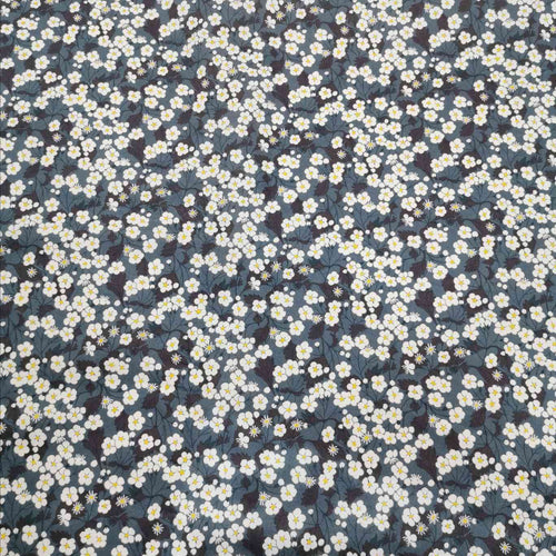 Liberty 100% Cotton Tana Lawn, Mitsi, Charcoal - 1/4 metre