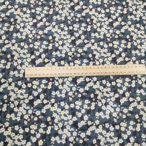 Liberty 100% Cotton Tana Lawn, Mitsi, Charcoal - 1/4 metre