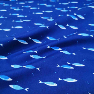 100% Cotton, Water, Fish by Ruby Star Society - 1/4 metre