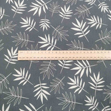 Load image into Gallery viewer, Linen Cotton, Parlor Palm - 1/4metre
