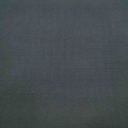 Frederica Linen Cotton , Black - 1/4 metre