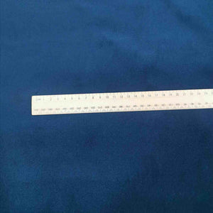 Cotton Rayon Velvet, Teal - 1/4 metre
