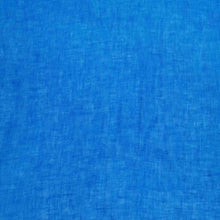 Load image into Gallery viewer, 100%Linen Gauze, Azure - $35 per metre ($8.75 - 1/4 metre)