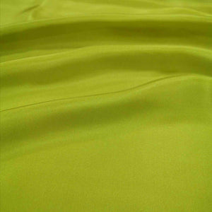 100% Silk Habutae, Chartreuse - $44 per metre ($11.00 - 1/4 metre)
