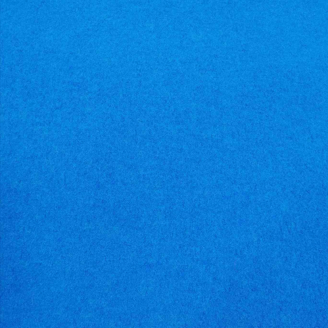 100% Boiled Australian Merino Wool in Azure - $86 per metre ($21.50 - 1/4 metre)