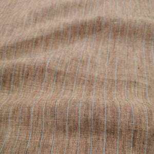 100% Linen, Bronze Stripe - $32 per metre ($8.00 - 1/4 metre)