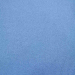 Ribbed Cotton Jersey, Soft Denim - $31 per metre ($7.75 - 1/4 metre)