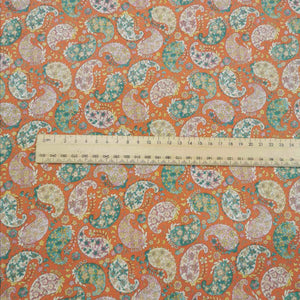 100% Cotton Lawn, Springtime Paisley    - $30 per metre ($7.50 - 1/4 metre)