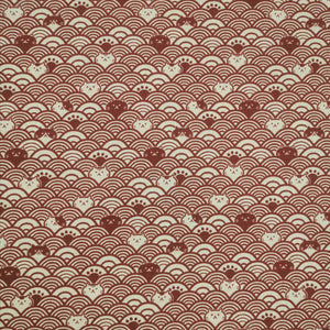 100% Cotton Dobby, Incognito Cats in Umber  - $32 per metre ($8.00 - 1/4 metre)