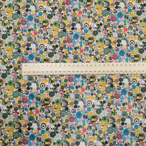 Liberty 100% Organic Cotton Tana Lawn, Gem Jive A - $60 per metre ($15.00 - 1/4 metre)