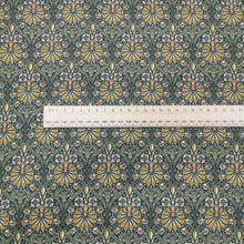 Load image into Gallery viewer, Liberty Lantana Cotton Wool, Peacock Palace B - $70 per metre ($17.50 - 1/4 metre)