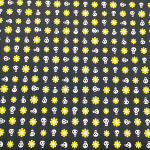 Ruby Star 100% Cotton, Good Spirits, Skulls - $34 per metre ($8.50 - 1/4 metre)