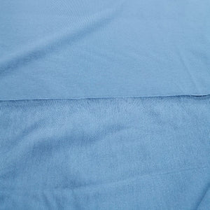 Cotton French Terry, Cornflower Blue - 1/4 metre