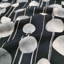 Load image into Gallery viewer, Kokka Linen Cotton Twill, Midnight Moon - 1/4 metre