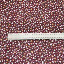Load image into Gallery viewer, Cecily 100% Cotton Pinwale Cord, Maroon - $40 per metre ($10.00 - 1/4 metre)