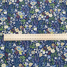 Load image into Gallery viewer, Audrey 100% Cotton Pinwale Cord, Blue 1/4metre