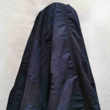 Load image into Gallery viewer, 100% Cotton Voile, Giant Seersucker , Navy - 1/4 metre