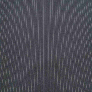 Australian Horatio Wool Suiting, Black Pinstripe - 1/4 metre