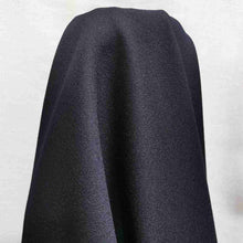 Load image into Gallery viewer, 100% Wool, Dark Navy Crepe - 1/4 metre