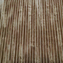 Load image into Gallery viewer, Italian 100% Cotton Crushed Velvet Rib, Caramel - 1/4 metre