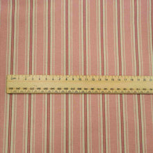 Load image into Gallery viewer, Linen Cotton Ticking, Comptoir De Toile, Pink - 1/4metre
