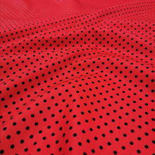 Load image into Gallery viewer, 100% Cotton Poplin, Small Polka Dot, Red - 1/4 metre