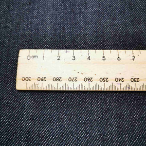 Rigid Japanese Denim 100% Cotton, Indigo - 1/4 metre