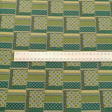 Load image into Gallery viewer, 100% Cotton Tana Lawn, Mosaics, Green - 1/4 metre