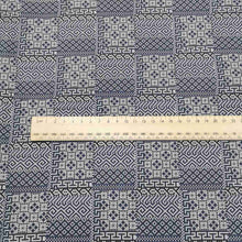 Load image into Gallery viewer, 100% Cotton Tana Lawn, Mosaics, Blue - 1/4 metre