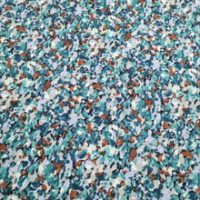 Load image into Gallery viewer, Japanese 100% Cotton Lawn, Teal Floral - 1/4 metre