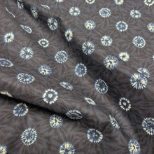 Load image into Gallery viewer, Flat drape of Japanese 100% Cotton, Indigo Tie Dye - for sale at Minerva's Bower