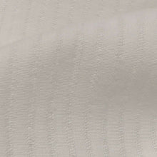 Load image into Gallery viewer, Close up of 100% cotton dobby Ivory Crossline - for sale at Minerva's Bower