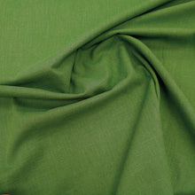 Load image into Gallery viewer, Flat drape of Jackson Ramie Cotton, Green, for sale at Minerva's Bower