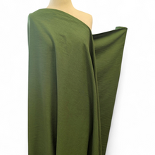 Load image into Gallery viewer, Drape on a mannequin of Jackson Ramie Cotton, Green, for sale at Minerva's Bower