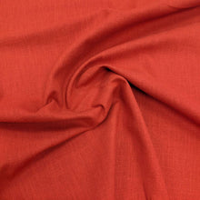 Load image into Gallery viewer, Flat drape of Jackson Ramie Cotton, Sienna, or sale at Minerva's Bower
