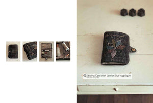 Japanese Quilting, piece by piece - sewing wallet example - book for sale at Minerva's Bower 
