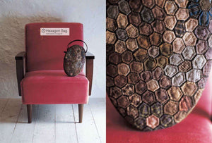 Japanese Quilting, piece by piece -bag project example - book for sale at Minerva's Bower 