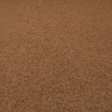 Load image into Gallery viewer, Flat lay of Heavyweight Japanese Boiled 100% Wool Nutmeg for sale at Minerva's Bower