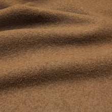 Load image into Gallery viewer, Flat drape of Heavyweight Japanese Boiled 100% Wool Nutmeg for sale at Minerva's Bower