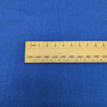Load image into Gallery viewer, Flat lay of Japanese Brushed Cotton, Cobalt. Available at  Minerva&#39;s Bower. Ruler included for scale