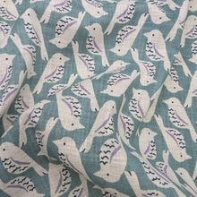 Load image into Gallery viewer, Flat lay of Japanese Cotton, Kotori. Available at Minerva&#39;s Bower. Fabric draped to show how it handles