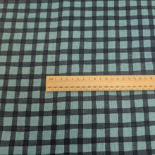 Load image into Gallery viewer, Flat lay of Japanese Cotton, Kumiko. Available at Minerva&#39;s Bower. Ruler included for scale