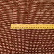 Load image into Gallery viewer, Flat lay of Japanese Cotton, Kurosu - Burgundy. Available at Minerva&#39;s Bower. Ruler included for scale