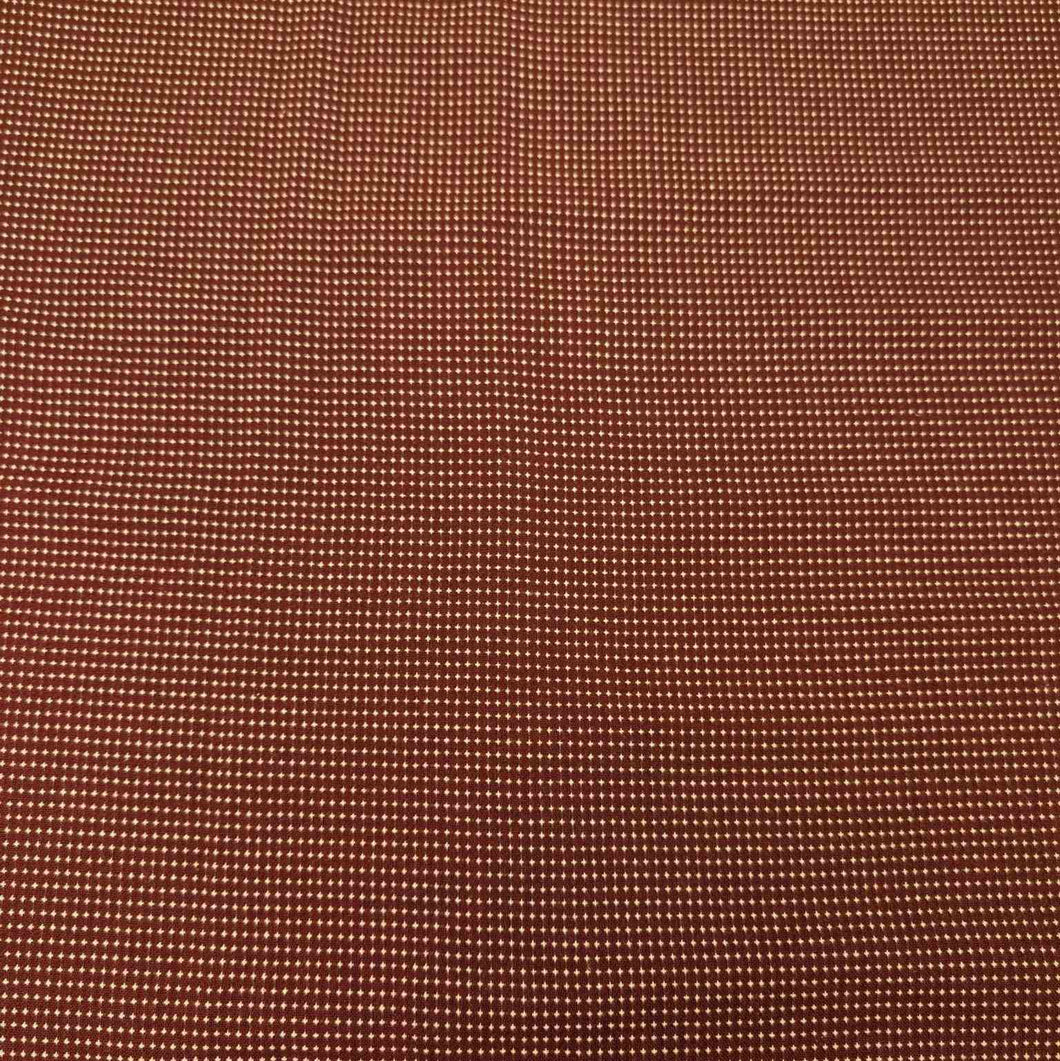 Flat lay of Japanese Cotton, Kurosu - Burgundy. Available at Minerva's Bower