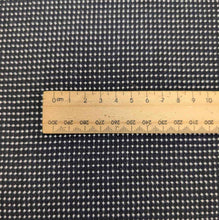 Load image into Gallery viewer, Flat lay of Japanese Cotton, Kurosu - Navy. Available at Minerva&#39;s Bower. Ruler included for scale
