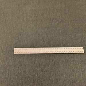 Japanese 100% Cotton fine twill in Olive for sale at Minervas Bower ruler included for scale